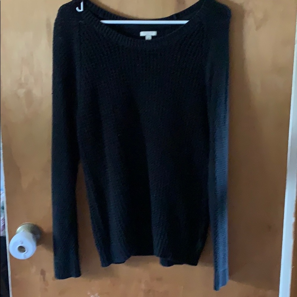Black sweater